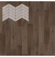 Паркет Елка Французская Lab Arte Chevron Дуб Селект Кайт лак 400/337х110х14/3/60°
