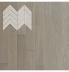 Паркет Елка Французская Lab Arte Chevron Дуб Селект Concrete лак 600/450х150х14/3/45°
