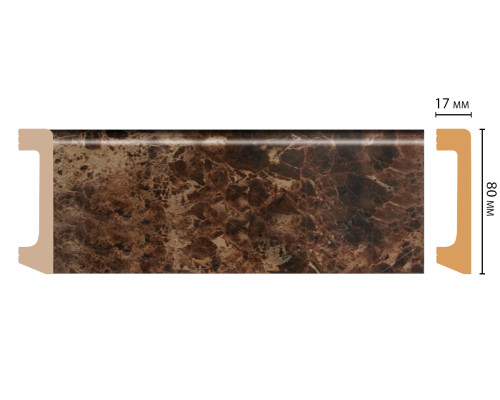 D235-713/20 Плинтус ДМ(80172400 мм)
