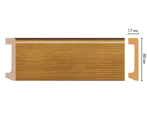 D235-73/20 Плинтус ДМ(80172400 мм)
