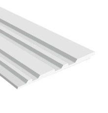 Стеновая панель из полистирола под покраску Hiwood LV122 NP 2700×120×12