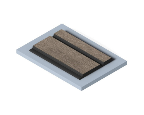 Стеновая панель из полистирола Hiwood LV133 BR490K 2700×120×12