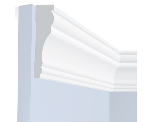 Потолочный плинтус под покраску Hiwood T1090 2000×25×90