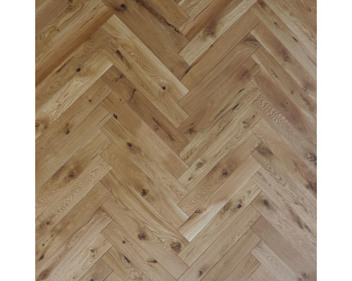 Паркет Елка Английская PolarWood Дуб COTTAGE UNTREATED HB
