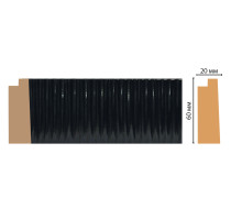 Багет из полистирола DECOMASTER 611-195 60x20x2900 мм 611-195
