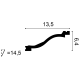 Карнизы C331