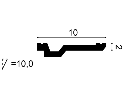 Карнизы C356