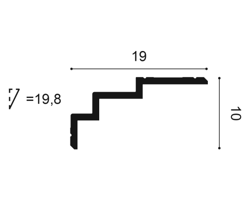 Карнизы C392 STEPS