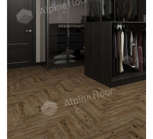 Ламинат Alpine Floor Herringbone 12 Pro LF106-10 Бордо
