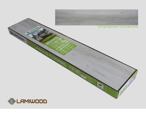 Ламинат Lamiwood Bristol 2416 Дуб Дымчатый
11490