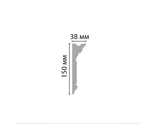 Плинтус DECOMASTER D214-56 ШК/6 (150382400 мм)

