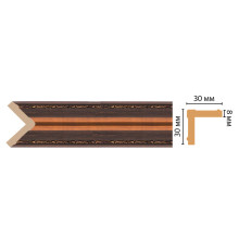 Угол интерьерный DECOMASTER 116-966 ДМ 30x30x2400 мм 116-966 ДМ