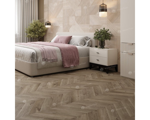 Кварцвиниловая плитка Alpine Floor Chevron Alpine ECO 18-3 Дуб Натуральный Отбеленный
