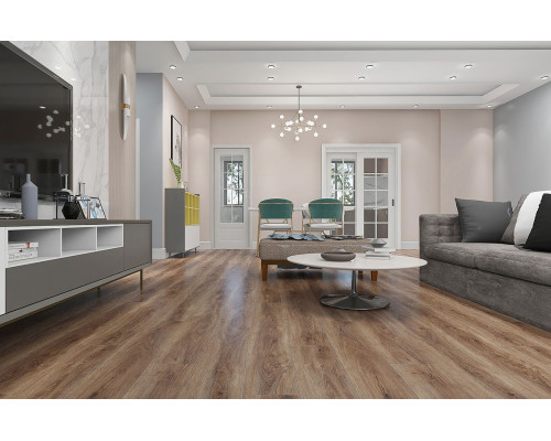 Кварцвиниловая плитка Alta Step Perfecto SPC 8807 Дуб коричневый
