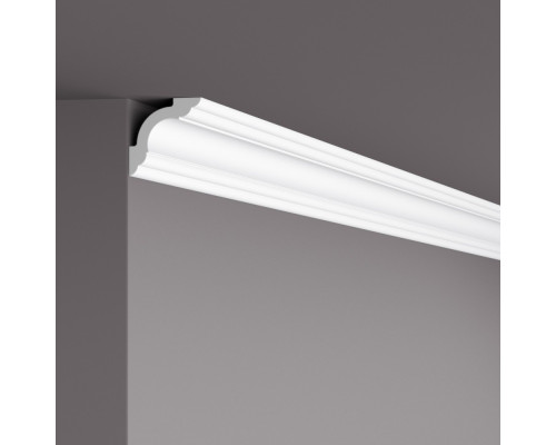 Потолочный плинтус под покраску NMC Wallstyl WT5 2000×50×50