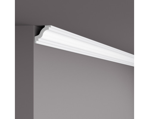 Потолочный плинтус под покраску NMC Wallstyl WT6 2000×40×40