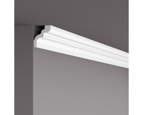Потолочный плинтус под покраску NMC Wallstyl WT9 2000×40×50