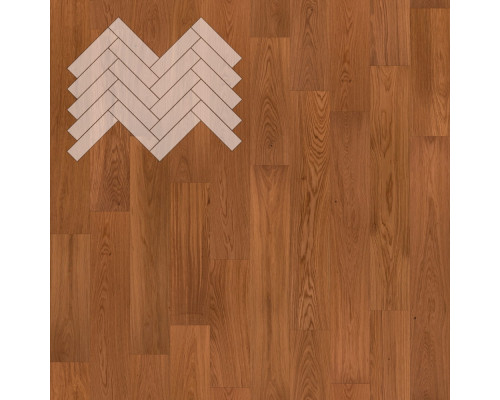 Паркет Елка Английская Lab Arte Angle Дуб Натур Верк лак 500х125х14/3
