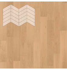 Паркет Елка Французская Lab Arte Chevron Дуб Рустик Бург лак 400/337х110х14/3/60°
