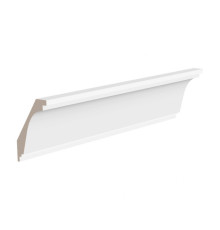 Потолочный плинтус под покраску Ultrawood CR 2335 2000×75×114