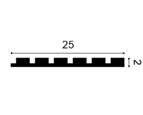 3D стеновые покрытия W111-2600 BAR