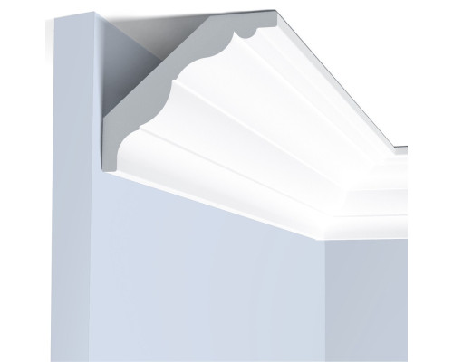 Потолочный плинтус под покраску Hiwood A90 2000×71×60