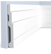 Плинтус под покраску Hiwood B180V2 2000×180×24
