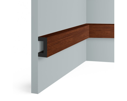Рейка декоративная Hiwood LB40 BR396 2700×40×20