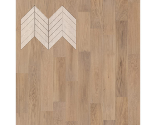 Паркет Елка Французская Lab Arte Chevron Дуб Селект 2006 лак 600/490х110х14/3/45°
