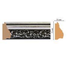 Багет из полистирола DECOMASTER 919-1605B 75х35х2900 мм 919-1605B