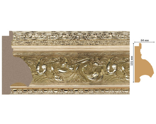 Багет из полистирола DECOMASTER 947-956 131х64х2900 мм 947-956