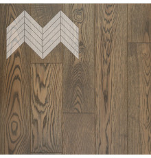 Паркет Елка Французская Lab Arte Chevron Дуб Рустик Ариста лак 600/510х90х14/3/45°