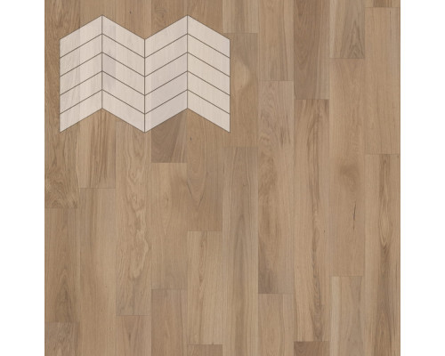 Паркет Елка Французская Lab Arte Chevron Дуб Натур Лаунж лак 400/337х110х14/3/60°
