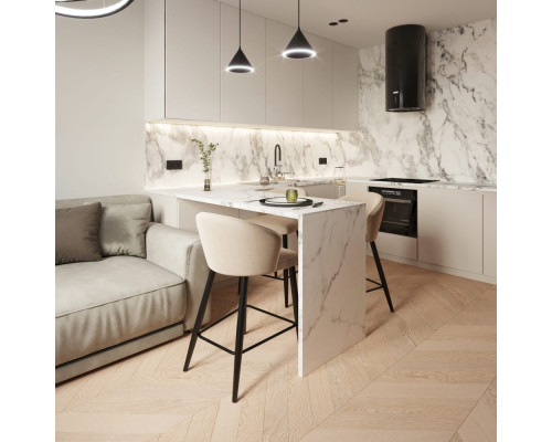 Инженерная доска AlixFloor Французская Ёлка ALX 1020CV Дуб светлый матовый
