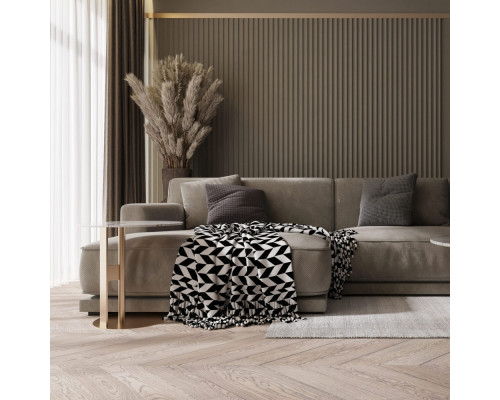 Инженерная доска AlixFloor Французская Ёлка ALX 1038CV Дуб коричнево-серый
