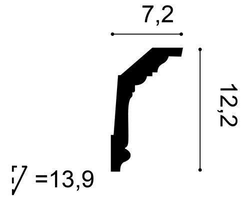 Карнизы C304