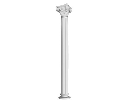 Комплект DC-8308-SET2: колонна DC-8308-8, капитель DC-8303B-8, основание DC-8302-8
