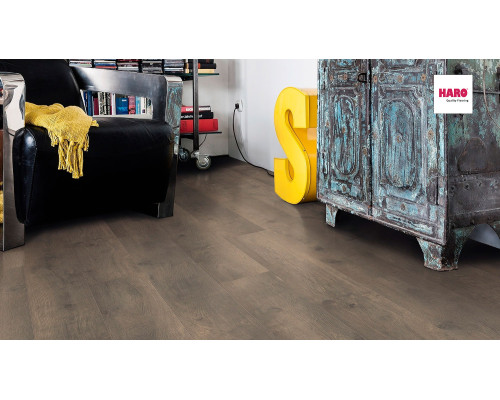 Ламинат Haro Tritty 100 Gran Via 538767 Дуб Бергамо карбон
