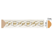 Молдинг DECOMASTER 130-40 ДМ 15х8х2400 мм 130-40 ДМ