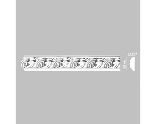 Молдинг с рисунком DECOMASTER 98102F гибкий 53х22х2400 мм 98102F