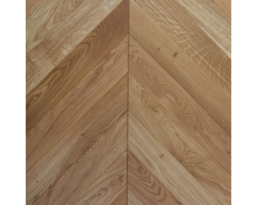 Инженерная доска Lab Arte Chevron Pro Дуб Лак натур французская елка 610×90×15
