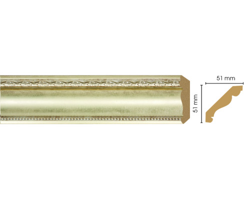 Плинтус потолочный DECOMASTER 155-937 (50502400мм)
