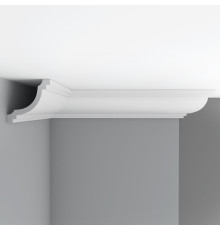 Плинтус потолочный гладкий DECOMASTER 96274 (120х120х2400мм)
