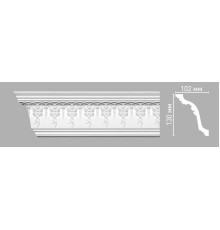 Плинтус потолочный с рисунком DECOMASTER 95698 (130х102х2400мм)
