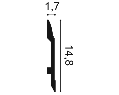 Плинтусы SX104