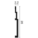 Плинтусы SX181 HIGH LINE