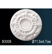 Розетка потолочная B3008