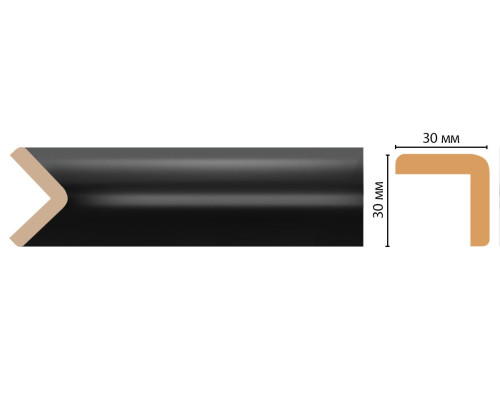 Угол декоративный DECOMASTER 30x30x2400 мм D134-195 ДМ
