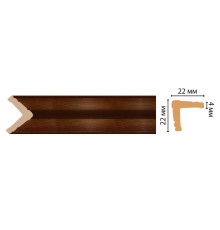 Угол интерьерный DECOMASTER 116s 22x22x2400 мм 116s-51