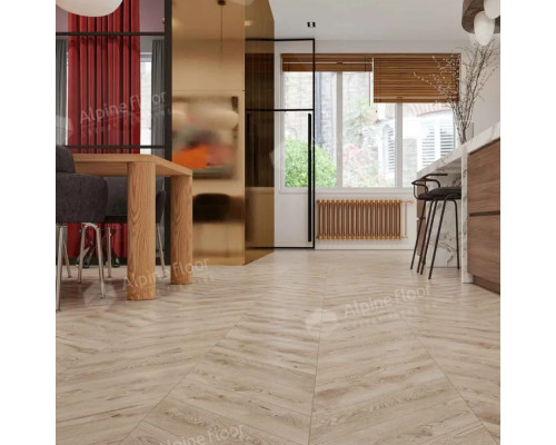 Кварцвиниловая плитка Alpine Floor Chevron Alpine ECO 18-21 MC Гикори
